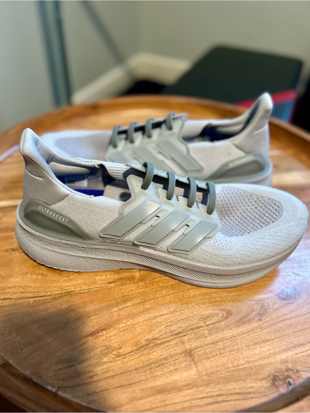 Adidas UltraBoost Light Boost in Grey/Cloud White/Grey NEW